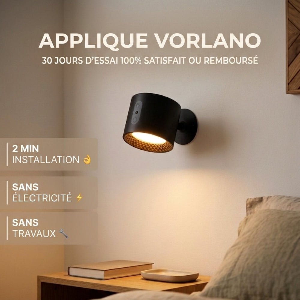 Applique Led Rechargeable Sans Fil - Vorlano